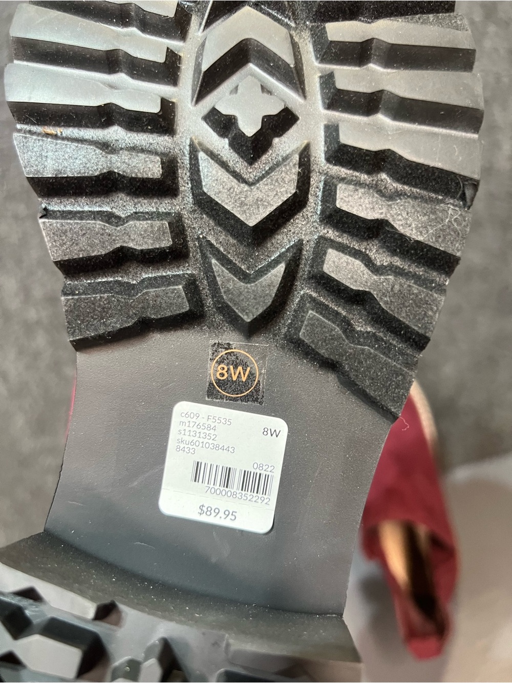 Lane Bryant Women’s Faux-Leather Bootie Size 8 - Picture 13 of 13